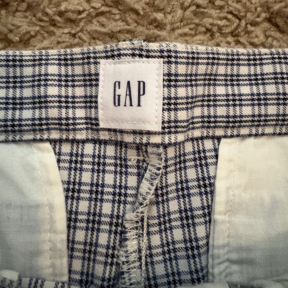 Gap Crepe Skinny Ankle Plaid Pant Women’s 6 Tall Workwear Office Business Casual - Picture 4 of 8